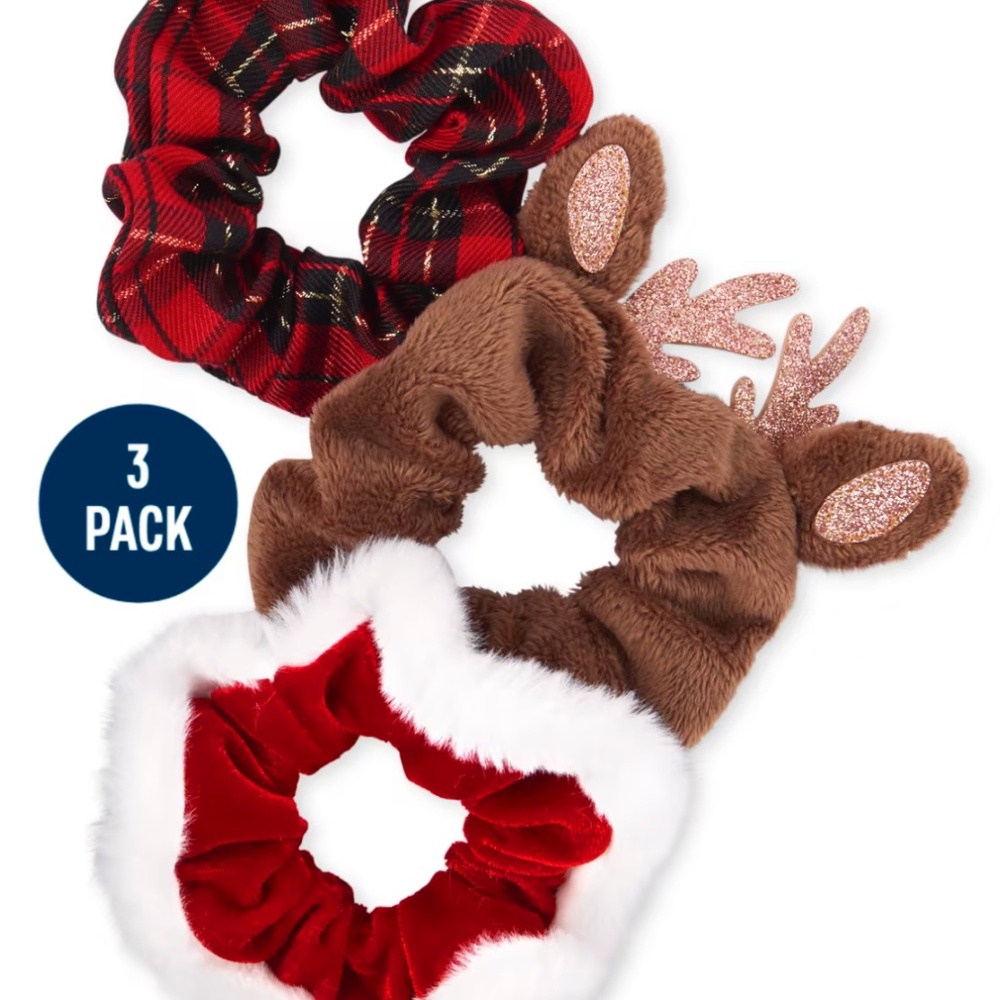 Children's Place Christmas Scrunchies
